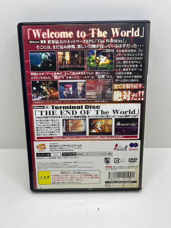 hack//G.U. Vol.1 Ps2 JAP