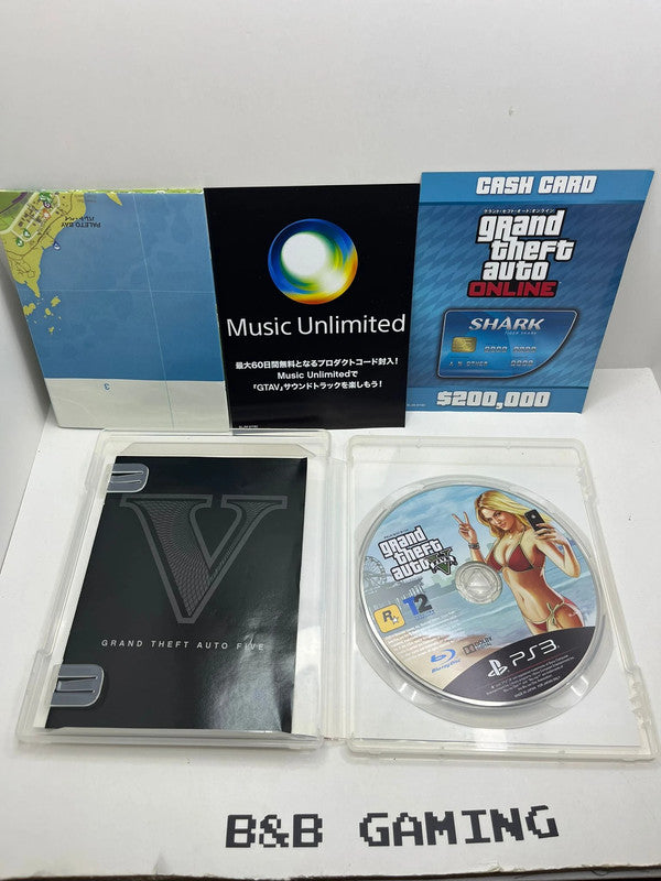 Grand Theft Auto 5 Ps3 JAP