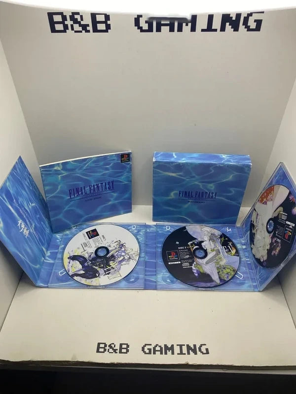 Final Fantasy Collection PS1 JAP including discs and artwork, featuring classic games IV, V, VI for collectors.