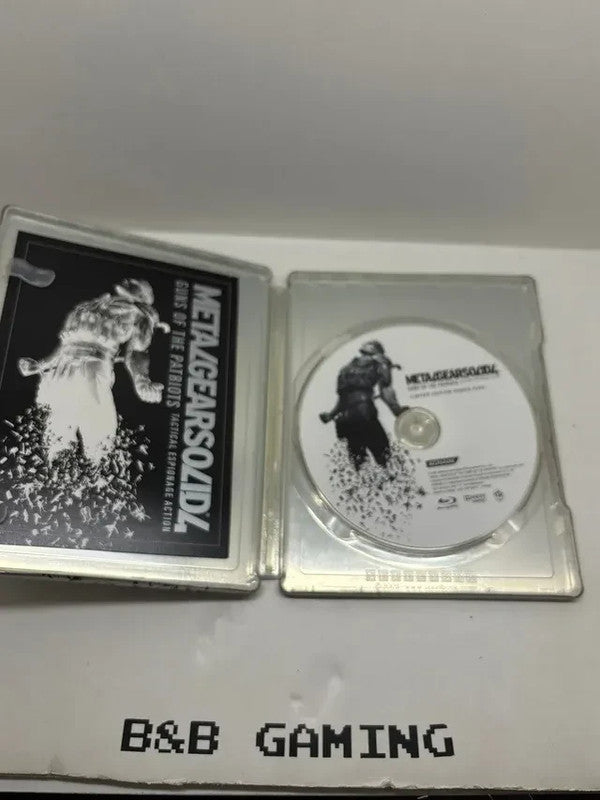 Metal Gear Solid 4 Edicion Exclusiva PS3 JAP