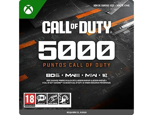 box Series X|S Call of Duty® 5.000 Puntos