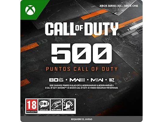 Xbox Series X|S Call of Duty® 500 Puntos