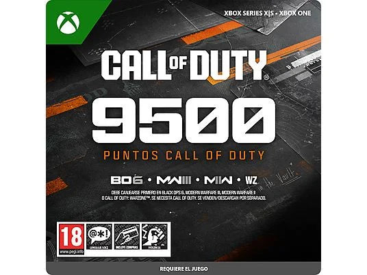 Xbox Series X|S Call of Duty® 9.500 Puntos
