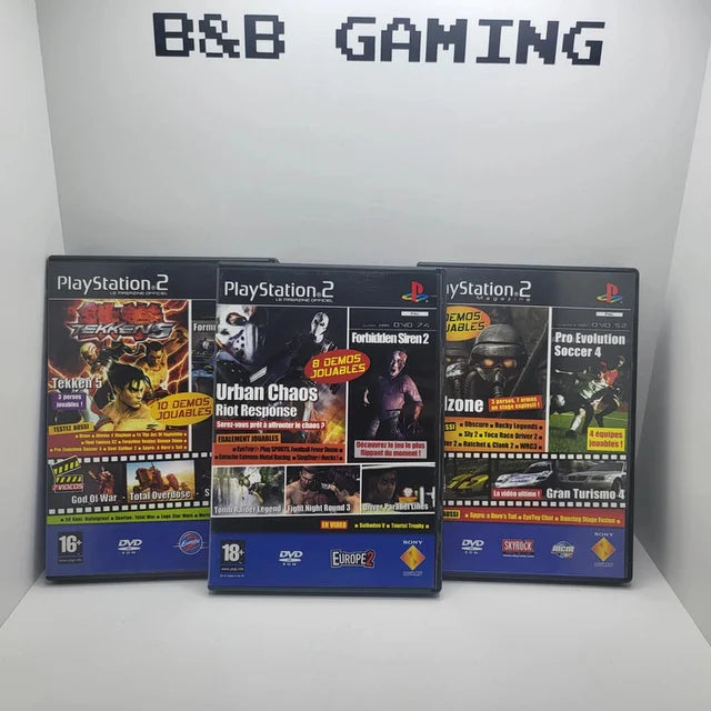 Pack 20 demos PS2 PAL
