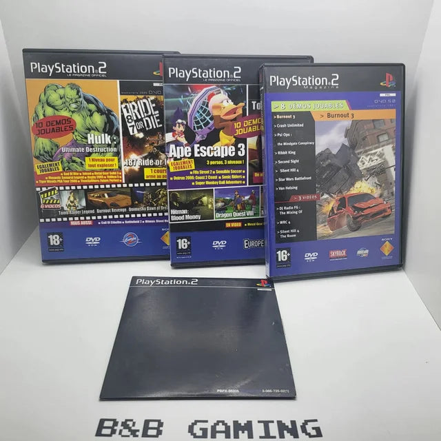 Pack 20 demos PS2 PAL