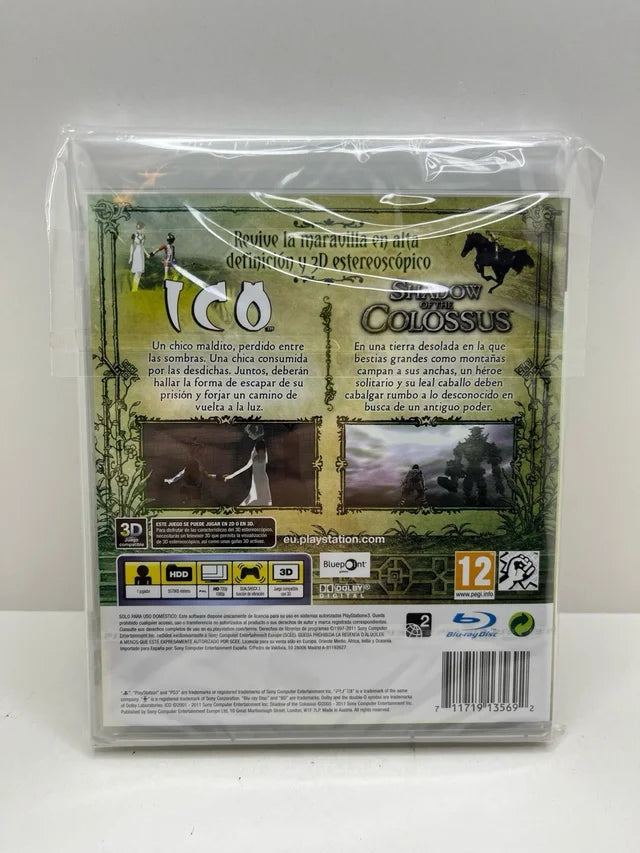 ICO + Shadow of the Colossus PS3 NUEVO