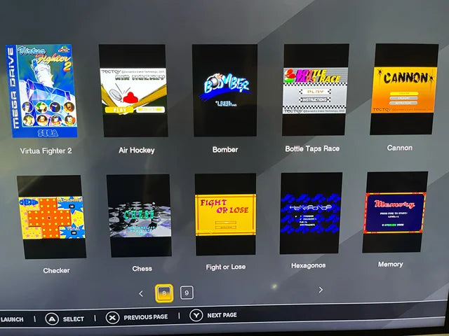SEGA Mega Drive ATgames +95 juegos y dos mandos