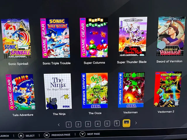 SEGA Mega Drive ATgames +95 juegos y dos mandos