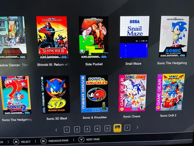 SEGA Mega Drive ATgames +95 juegos y dos mandos