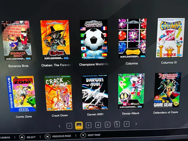 SEGA Mega Drive ATgames +95 juegos y dos mandos