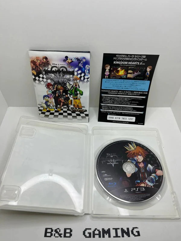 Kingdom Hearts HD 1.5 Remix Ps3 JAP