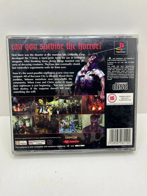 Resident Evil 2 PS1 PAL