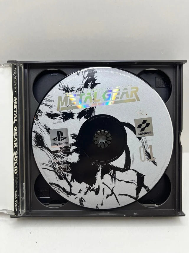 Metal Gear Solid Tactical Espionage Action PS1 PAL