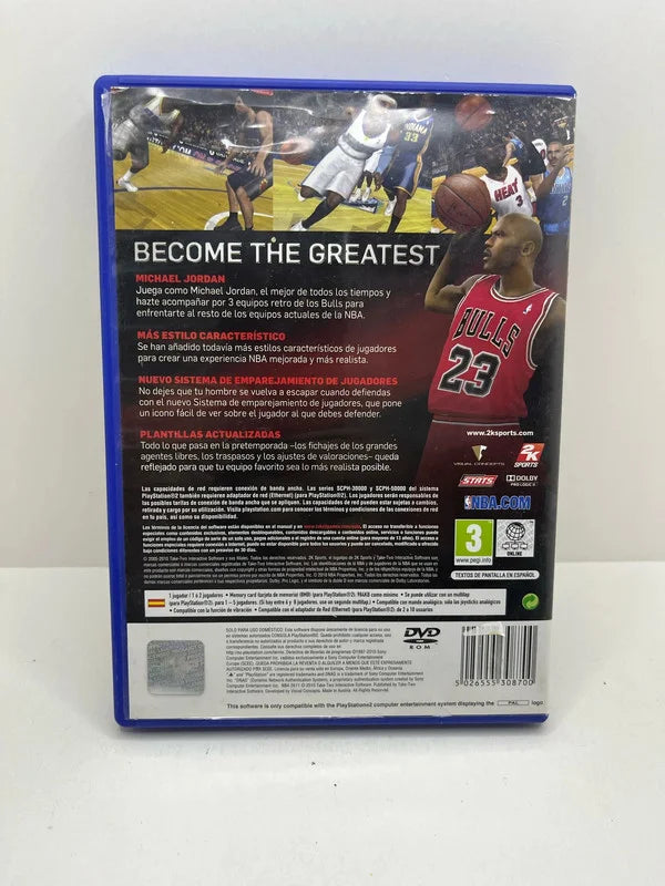 NBA 11 2K PS2 PAL