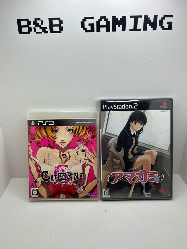 Pack Catherine PS3 + Amagami PS2 JAP