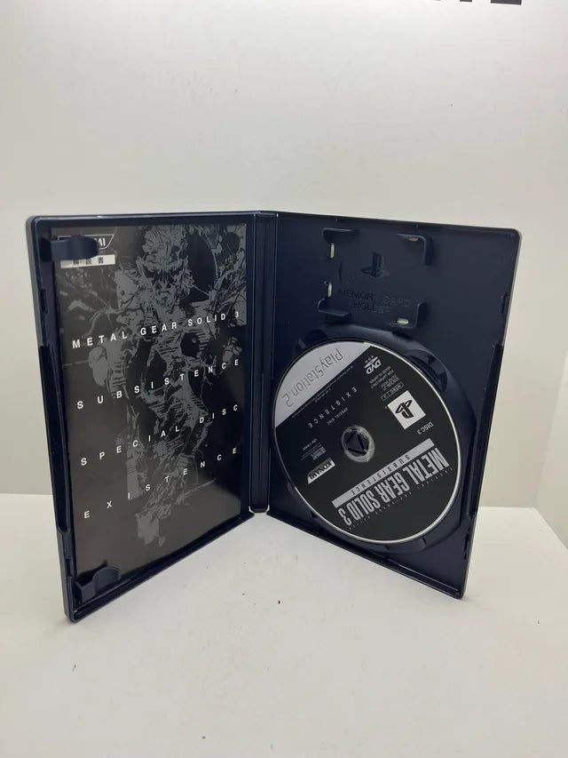 Metal Gear Solid 3 Subsistance Special PS2 JAP