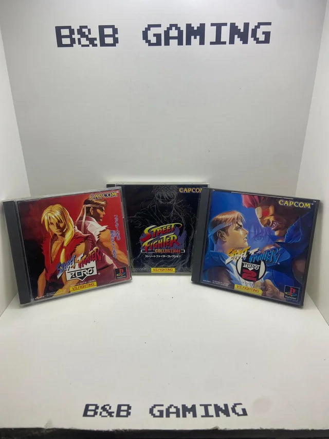 Pack Street Fighter PS1 JAP