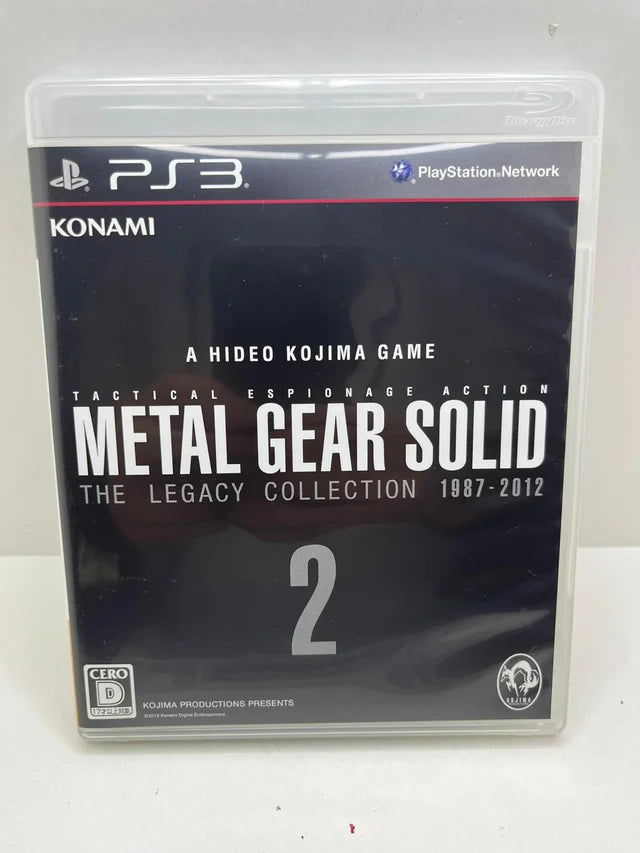 Metal Gear Solid Legacy Collection PS3 JAP