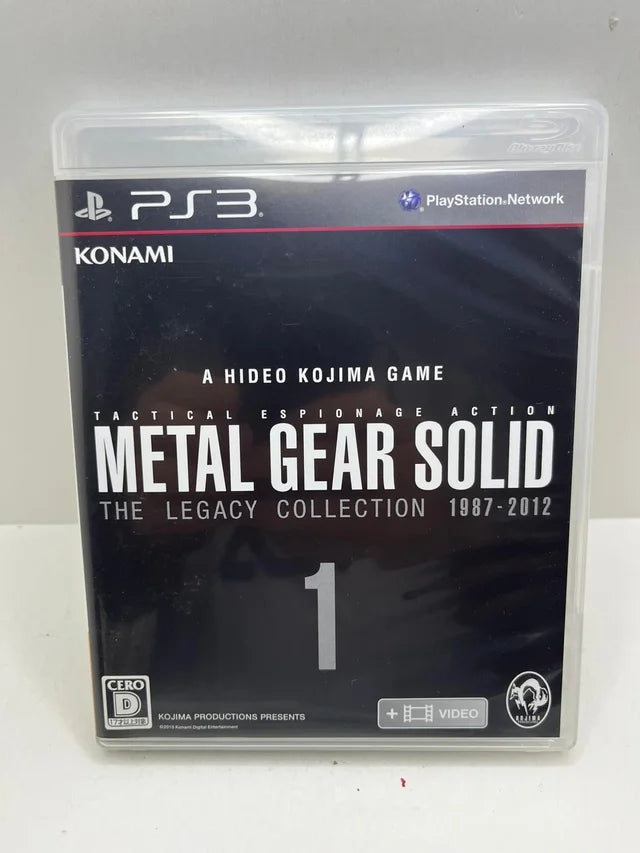 Metal Gear Solid Legacy Collection PS3 JAP