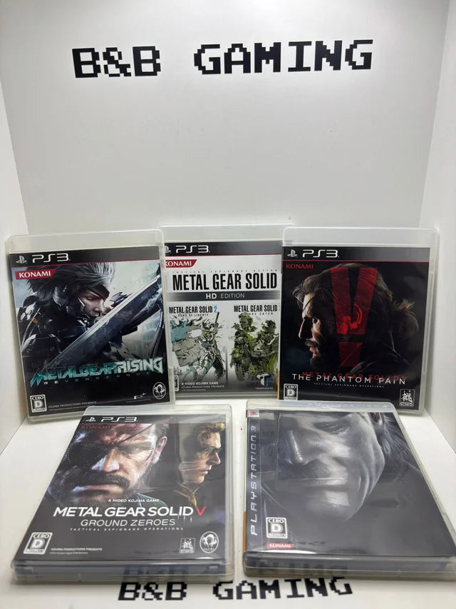 Pack Metal Gear PS3 JAP