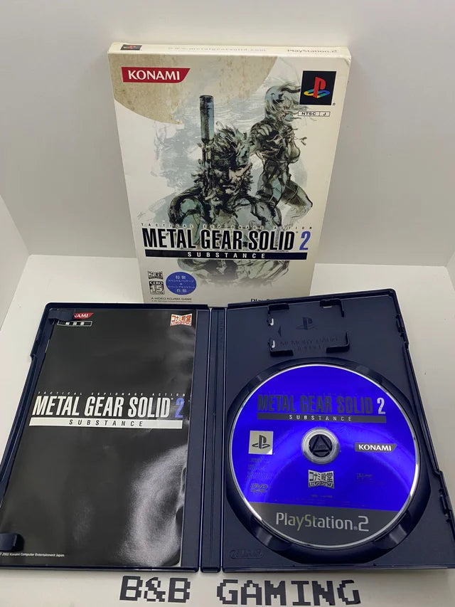 Metal Gear Solid 2 Substance Edicion Especial PS2 JAP