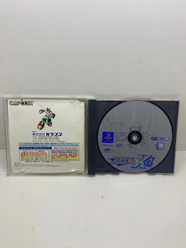 Rockman X4 PS1 JAP