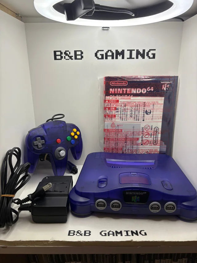 Consola Nintendo 64 Midnight JAP