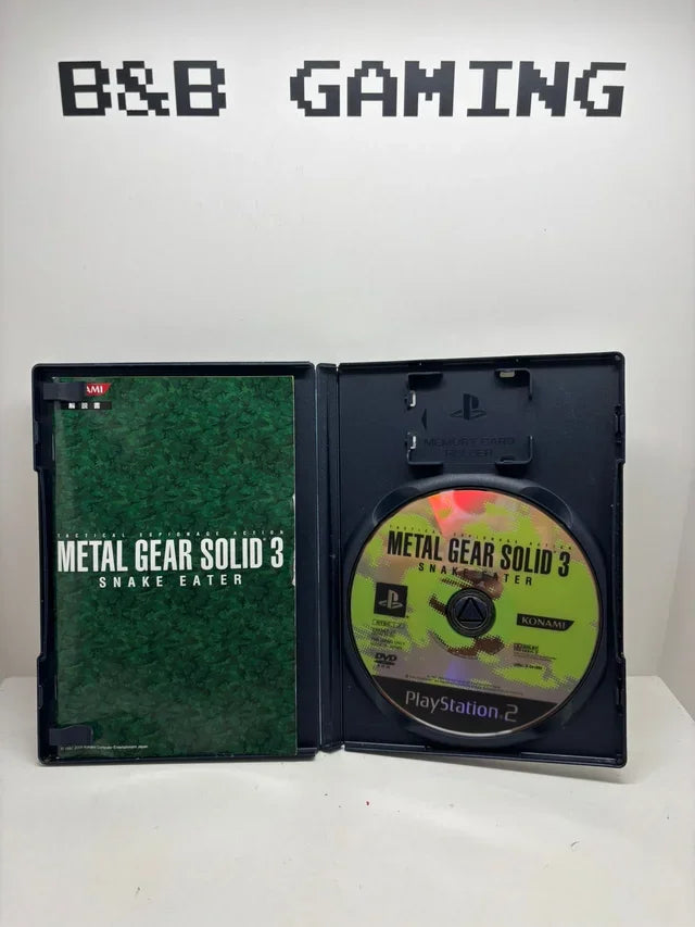 Pack Metal Gear PS2 JAP