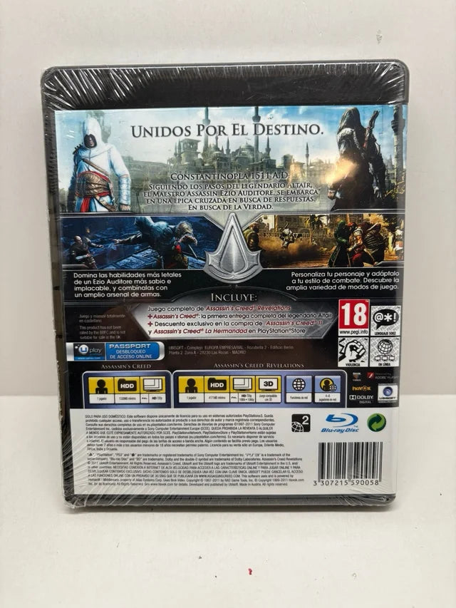 Assassin's Creed Revelations PS3 NUEVO