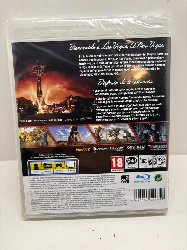 Fallout New Vegas PS3 NUEVO
