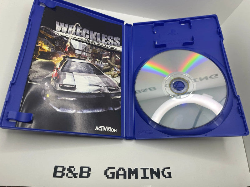 Werckless Misions Yakuzas Ps2 PAL
