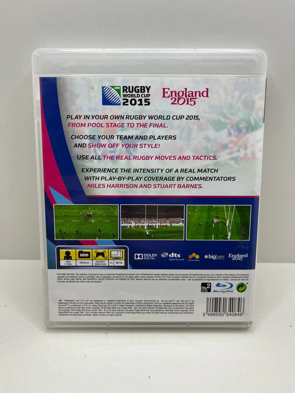 Rugby World Cup 2015 Ps3 JAP