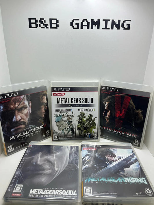 Pack Saga Metal Gear PS3 JAP