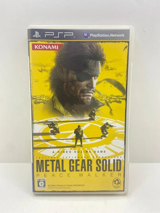 Metal Gear Solid Peace Walker PSP JAP