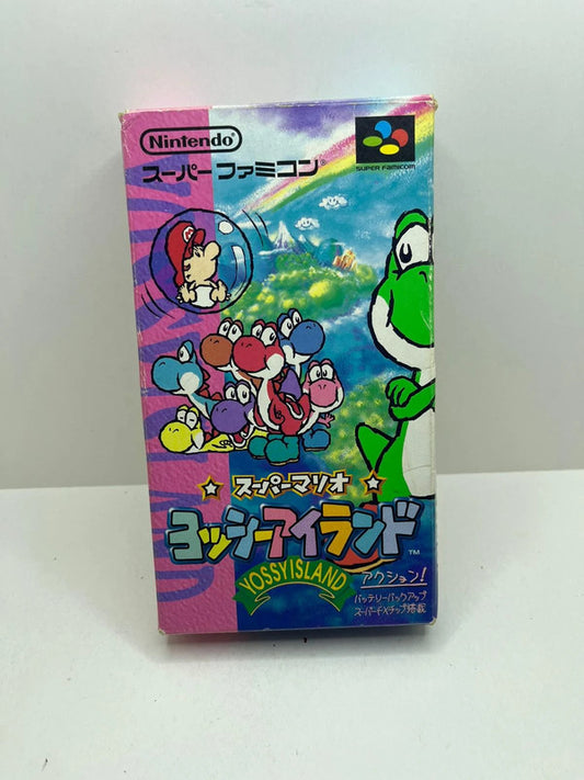 Yoshi Island Super Mario World 2 Super Nintendo JAP