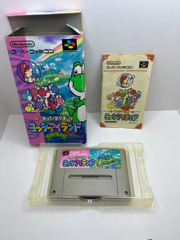 Yoshi Island Super Mario World 2 Super Nintendo JAP