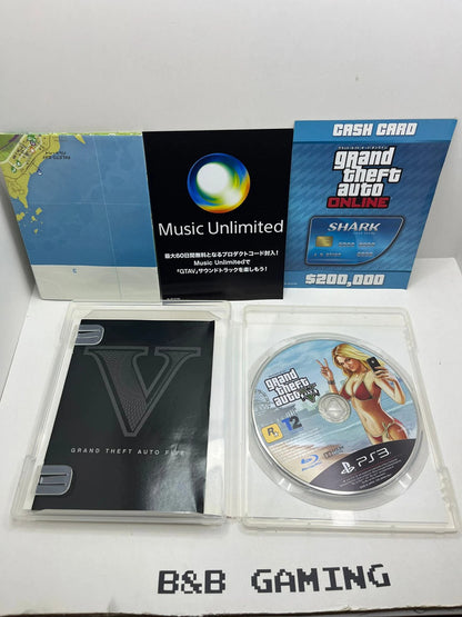 Grand Theft Auto 5 Ps3 JAP