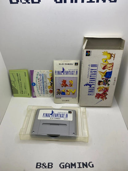 Final Fantasy VI Super Nintendo JAP manual incluido