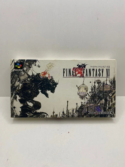 Final Fantasy VI Super Nintendo JAP caja original