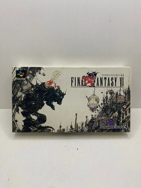 Final Fantasy VI Super Nintendo JAP caja original