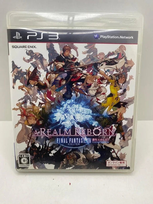 Final Fantasy XIV A Realm Reborn PS3 JAP portada
