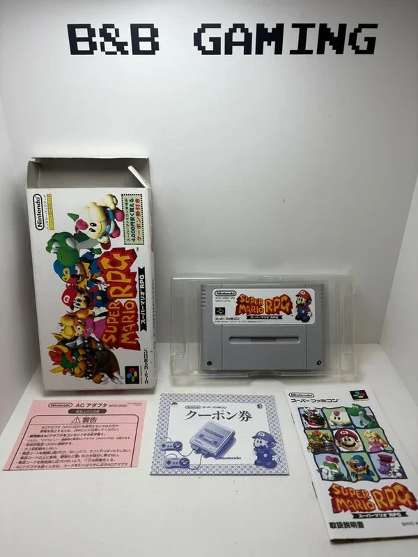 Super Mario RPG Super Nintendo JAP