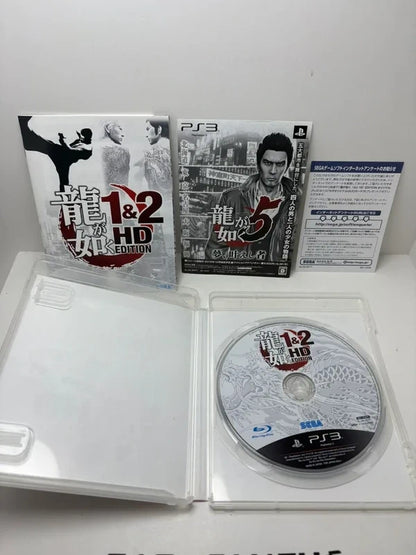 Yakuza 1&2 HD Edition PS3 JAP