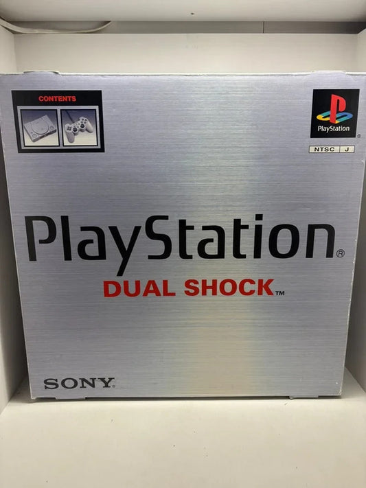 Consola PS1 con Caja y Corchos JAP