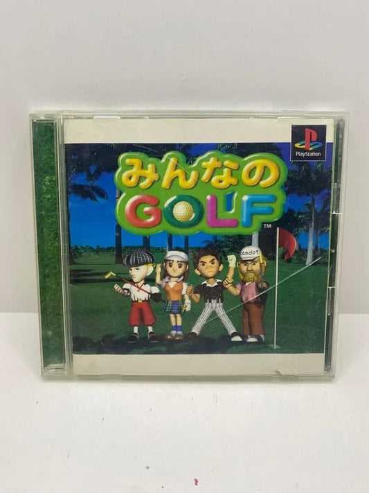 Minna No Golf PS1 JAP