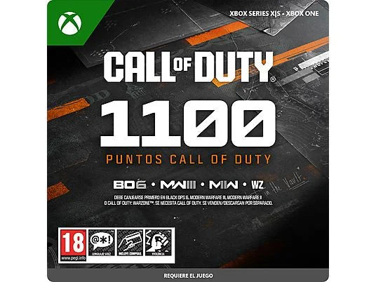 Xbox Series X|S Call of Duty® 1.100 Puntos