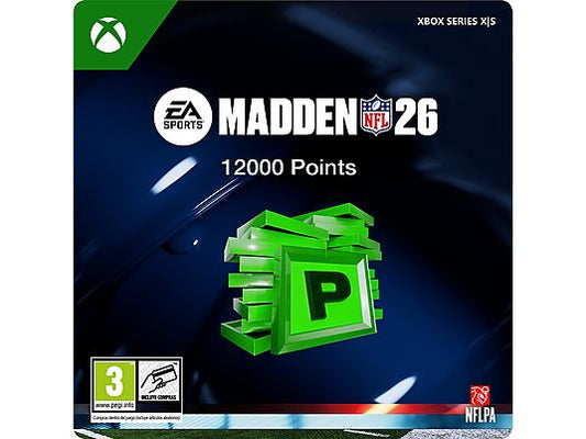 Xbox Series X|S Madden NFL 26: 12000 MUT Points