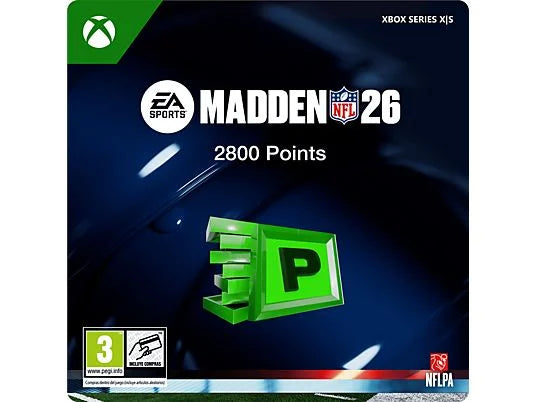 Xbox Series X|S Madden NFL 26: 2800 MUT Points