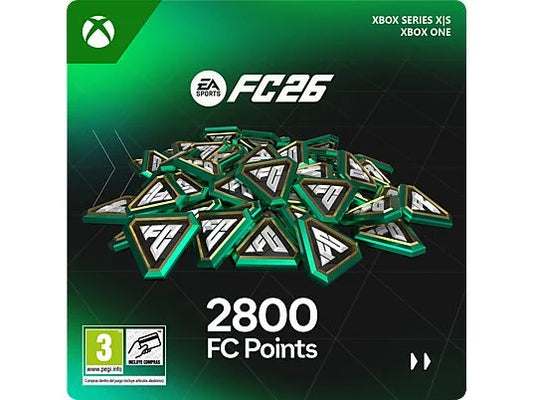 Xbox Series X|S & Xbox One EA SPORTS FC™ 26 2800 FC POINTS