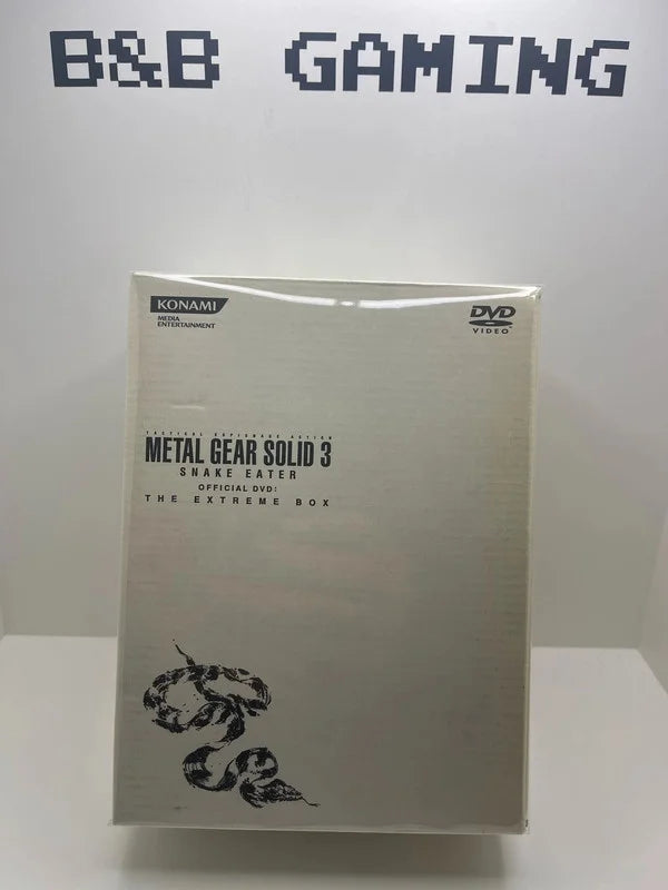 Metal Gear Solid 3 The Extreme Box DVD